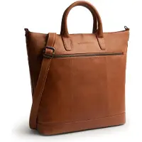 The Chesterfield Brand Westbrook Olkalaukku Nahka 34 cm Kannettavan tietokoneen taskun syvyys Ruskea