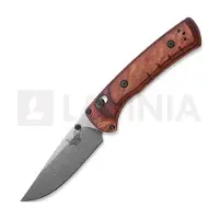 Benchmade SlipRidge kääntöveitsi, puukahvalla