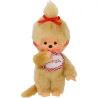 Monchhichi Pehmonukke, tyttö, beige, 20 cm