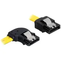 DeLOCK SATA cable, 7-pin to 7-pin, straight, 30 cm, yellow (82492)
