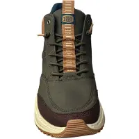 HEY DUDE for man. HD42059 Olive green Tahoe Classic ankle boots (45), Flat, Laces, Casual