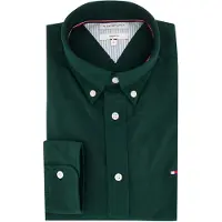 Tommy Hilfiger Paita 'Heritage' tummanvihreä