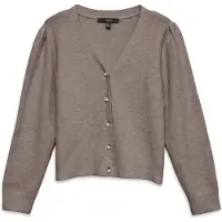 Vero Moda Neuletakki 'VMDOFFY' meleerattu ruskea