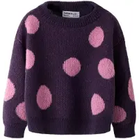 Name it Neulepaita 'NMFOLISA' viininpunainen / roosa