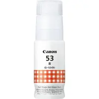 Canon Mustepullo - - GI-53 R - Punainen - 60 ml - Yhteensopiva Pixma G550/G650
