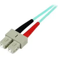 StarTech.com – 2m 10 Gb Aqua Fiber Patch Cable LC/SC (A50FBLCSC2)