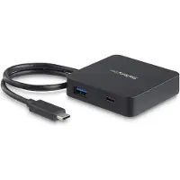 StarTech.com USB-C monipuolinen adapteri - STARTECH - HDMI 4K - GbE - USB 3.0 - Musta