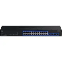 Trendnet Switch 24-Port Gigabit Switch with 2 x 10G SFP+ Slots