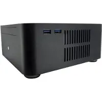 Inter-Tech A80S -mini-ITX-kotelo, musta