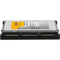 DeLOCK 54066, 256 GB, CFexpress, 1550 MB/s, 900 MB/s, Musta, Harmaa