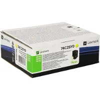 Lexmark 74C2SYE Corporate -laservärikasetti, keltainen