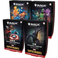 Hasbro Magic: The Gathering Marvel Super Heroes English Keräilykortit 4 Yksiköt