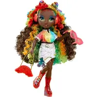 Rainbow High Kristallimuodin Iris-kaulusnukke
