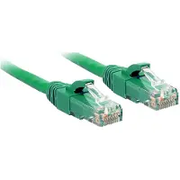 Lindy patch cable - 5 m - green - Vihreä - 5m