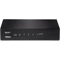 Trendnet TEG-S51SFP, Hallitsematon, Gigabit Ethernet (10/100/1000), Täysin kaksipuolinen, Seinäkiinnitteinen