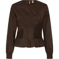 Culture Cuajda Antoinett Blouse - Brown - XL