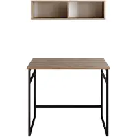Skye Decor Työpöytä Gamma, ruskea