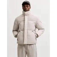 Jack & Jones Talvitakki 'JJSoho' beigenharmaa