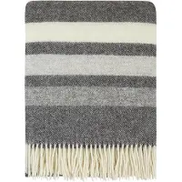 Cozy Blankets Lämmin villapeitto 140x200 cm, väri harmaa