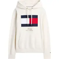 Tommy Hilfiger Collegepaita vaaleabeige / laivastonsininen / punainen