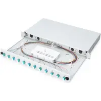 Digitus FO SPLICE BOX, 1U, EQUIPPED, 12X LC DX, OM3 (DN-96331/3)