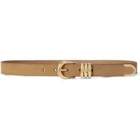 Ralph Lauren Vyö Nahka 90 cm Ruskea