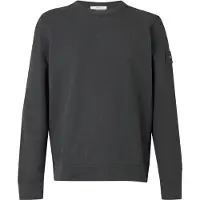 Calvin Klein Jeans Ls 350Terry Badge Cn Swtshrt - Black - XXL
