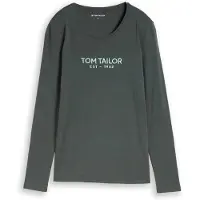 Tom Tailor Paita oliivi / vaaleanvihreä