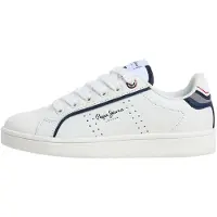 Pepe Jeans for boy. PBS000009 Trainers Player Young white (38), Flat, Laces, Casual, children's fashion
