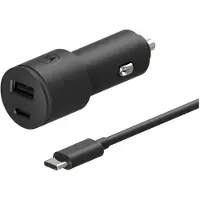 Motorola TurboPower 45 W -autolaturi, musta