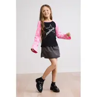 Desigual Paita vaalea pinkki / musta