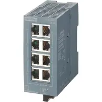 Siemens Scalance xb008 unmanaged industrial Ethernet switch for 10/100 mbit/s
