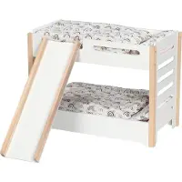 Goki Wooden Doll Bunk Bed with Slide