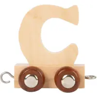 Small Foot - Wooden Letter Train - C - 12 pieces