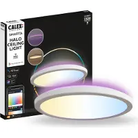 Calex Älykäs kattovalaisin valkoinen 29,5 cm sis. LED RGBW IP54 - Siem