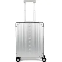 Aleon Business-sarjan 4-pyöräinen käsimatkatavara, Alumiini, 55 cm Harmaa