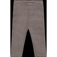 Minymo Leggings Y/D Rib - Brown - 86