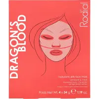 Rodial Dragon's Blood Hyaluronic Jelly Mask Kangasnaamio 4 x 34 g