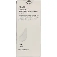 ANUA Zero-Cast Moisturizing Finish Sunscreen 50 ml