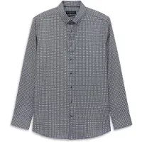 Bugatti Casual Shirt 1/1 Sleeve - Navy - M