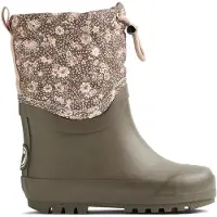 Wheat Drizzle Thermo-lumikengät Dry Wood Snow Flowers Dry Wood Snow Flowers 30 EU Ruskea 30 EU Tytöt