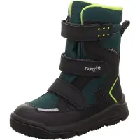 Superfit Saappaat 'MARS' neonkeltainen / tummanvihreä / musta