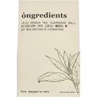 Ongredients Jeju Green Tea Cleansing Ball 110g