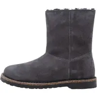 Birkenstock Uppsala Zip Shearling Leve - Grey - 40