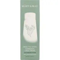 MARY & MAY Houttuynia Cordata + Tea Tree Cleansing Foam syväpuhdistava vaahto ihon rauhoittamiseen 150 ml
