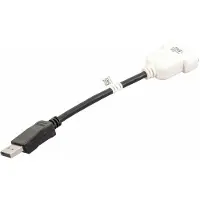 Dell DisplayPort – DVI -sovitin, musta