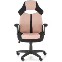 Halmar Työtuoli Bloom, pinkki/musta