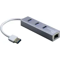 Inter-Tech Argus IT-310-S, USB 3.2 Gen 1 (3.1 Gen 1) Type-A, IEEE 802.3ab, IEEE 802.3i, IEEE 802.3u, Harmaa, RJ-45, USB 3.2 Gen 1 (3.1 Gen 1) Type-A, (88885471)