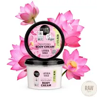 Raw Organic Organic Shop Lotus &amp; 5 oils body cream 250ml