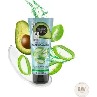 Raw Organic Organic Shop Exfoliating Face Gommage Aloe &amp; Avocado 75 ml